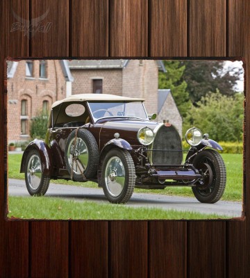 Металлическая табличка Bugatti Type 30 Torpedo